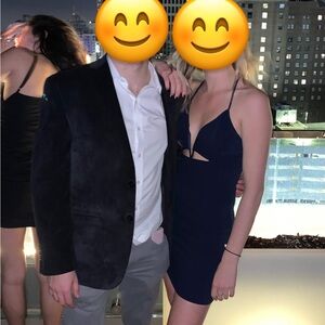 superdown Navy Mini Dress